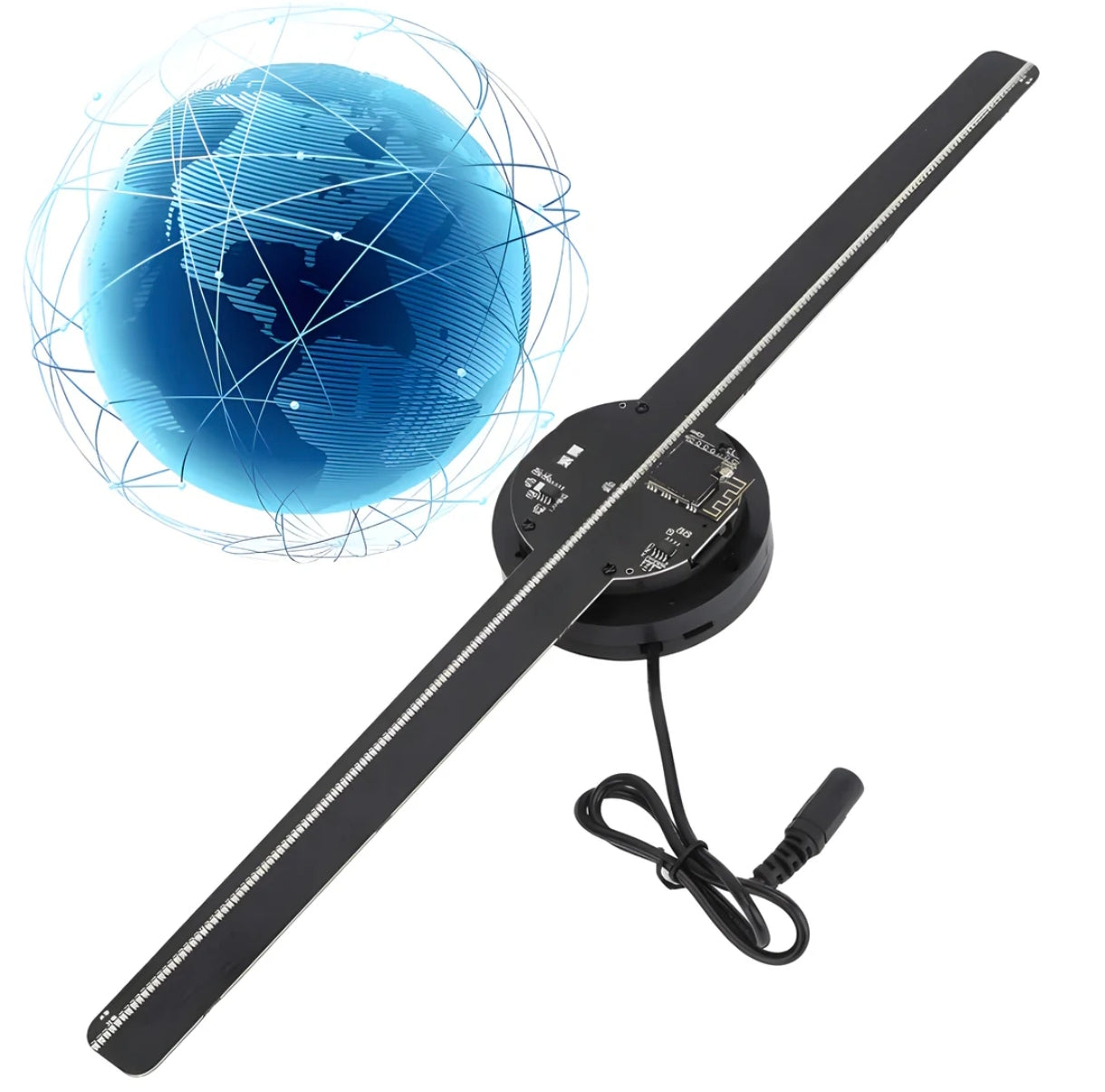 HoloScreen™ – 3D Hologramm-Fan Projektor mit LED-Technologie